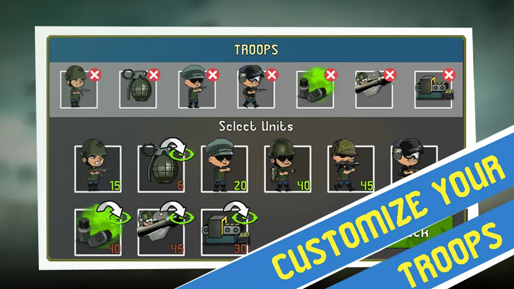 Army War: Military Troop Games [МОД: Все открыто, Дополнительные деньги и Меню MOD] Screenshot 1