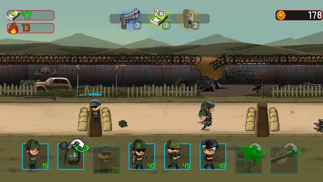 Army War: Military Troop Games [МОД: Все открыто, Дополнительные деньги и Меню MOD] Screenshot 5