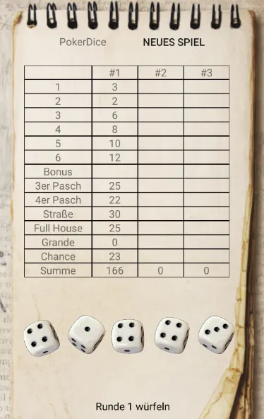 Dice Poker [МОД: Деньги, Монеты и Меню MOD] Screenshot 3