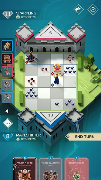 Stormbound: Kingdom Wars (Стормбаунд) [МОД: Много денег, Монет и Все открыто] Screenshot 2