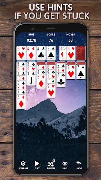 Solitaire Classic Era Games [МОД: Много денег, Монет и Все открыто] Screenshot 4