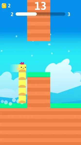 Stacky Bird: Fun Egg Dash Game (тэки птица) [МОД: Деньги, Монеты и Меню MOD] Screenshot 2