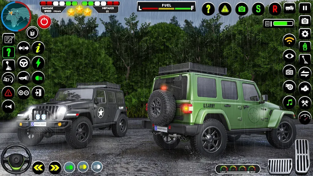 Army Truck Transporter Game 3D [МОД: Все открыто, Дополнительные деньги и Меню MOD] Screenshot 4