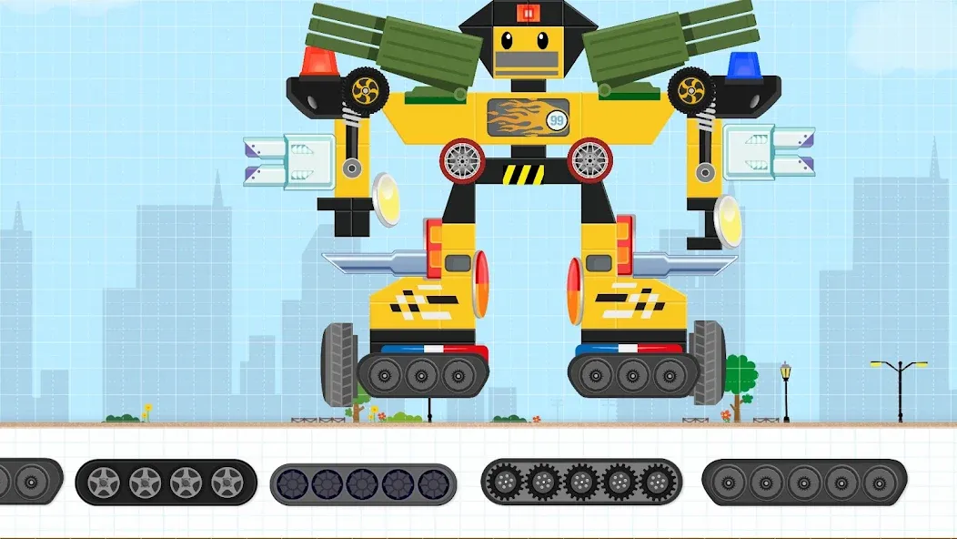 Labo Brick Car 2 Game for Kids (Лабо) [МОД: Много монет, Открытые уровни и Мега MOD] Screenshot 5