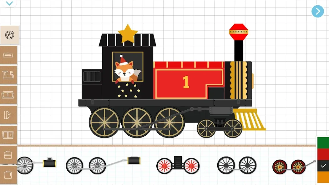 Christmas Train Game For Kids [МОД: Деньги, Монеты и Меню MOD] Screenshot 3