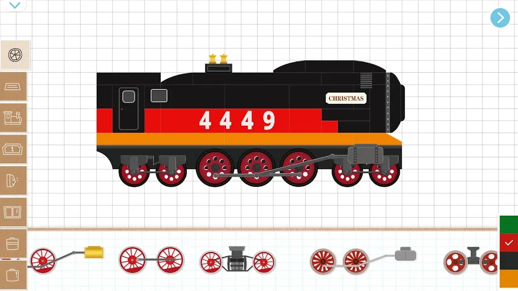Christmas Train Game For Kids [МОД: Деньги, Монеты и Меню MOD] Screenshot 4