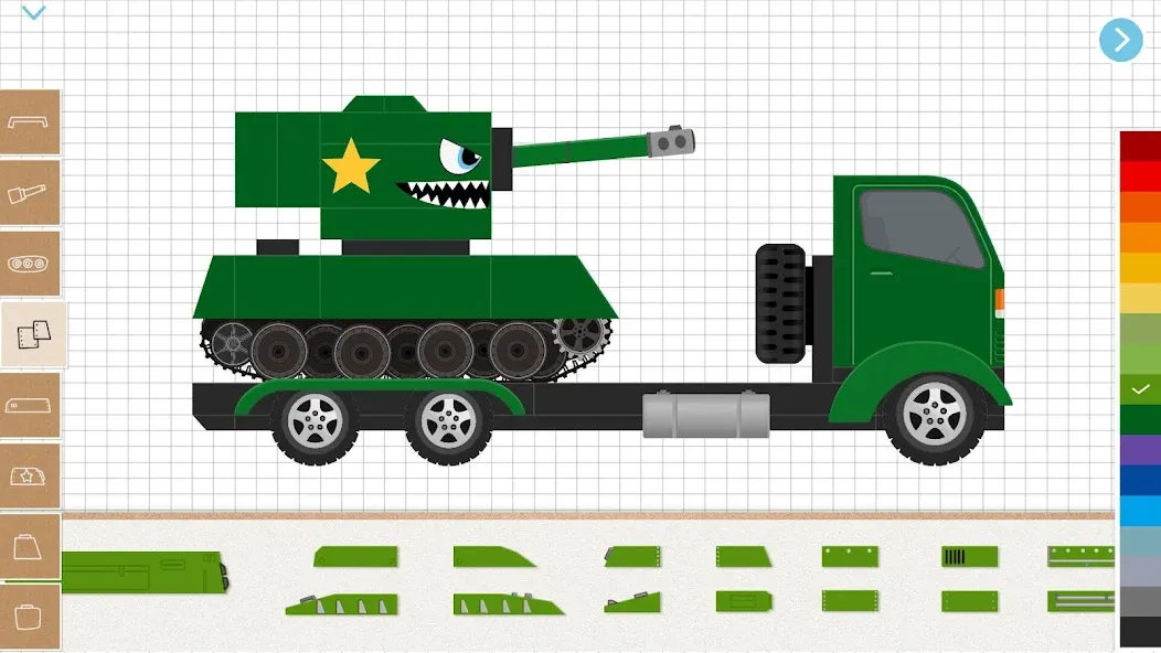 Labo Tank-Armored Car & Truck (Лабо) [МОД: Много монет, Открытые уровни и Мега MOD] Screenshot 5