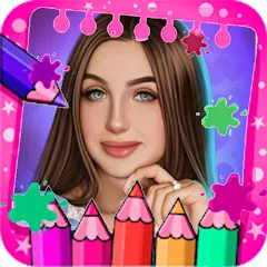 Скачать Lady Diana Coloring Game (Леди Диана Колоринг Гейм) [МОД: Много денег, Монет и Все открыто] | Взлом Lady Diana Coloring Game на Андроид