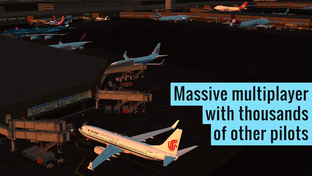 X-Plane Flight Simulator [МОД: Много монет, Открытые уровни и Мега MOD] Screenshot 3