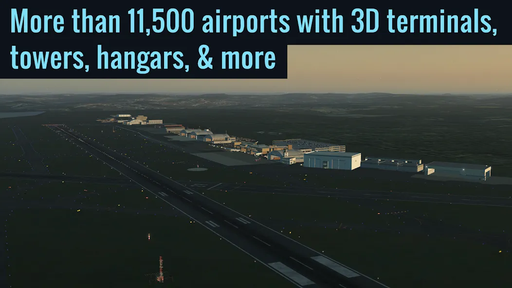 X-Plane Flight Simulator [МОД: Много монет, Открытые уровни и Мега MOD] Screenshot 4