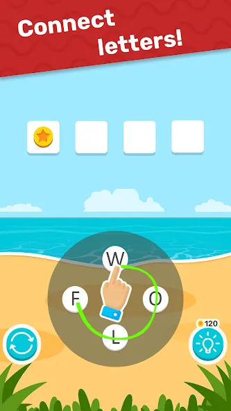 Word Weekend Letters & Worlds (Уикенд Слово) [МОД: Много денег, Монет и Все открыто] Screenshot 1