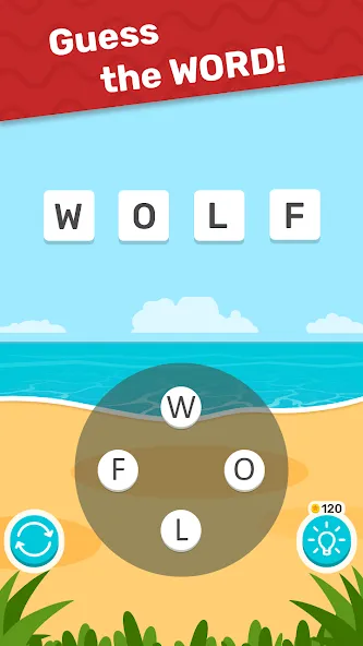 Word Weekend Letters & Worlds (Уикенд Слово) [МОД: Много денег, Монет и Все открыто] Screenshot 2
