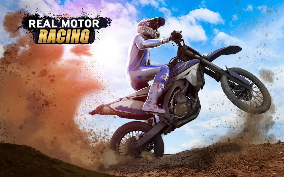 Real Motor Rider - Bike Racing [МОД: Много монет, Открытые уровни и Мега MOD] Screenshot 1