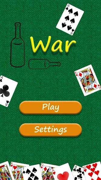 War - card game [МОД: Много денег, Монет и Все открыто] Screenshot 1