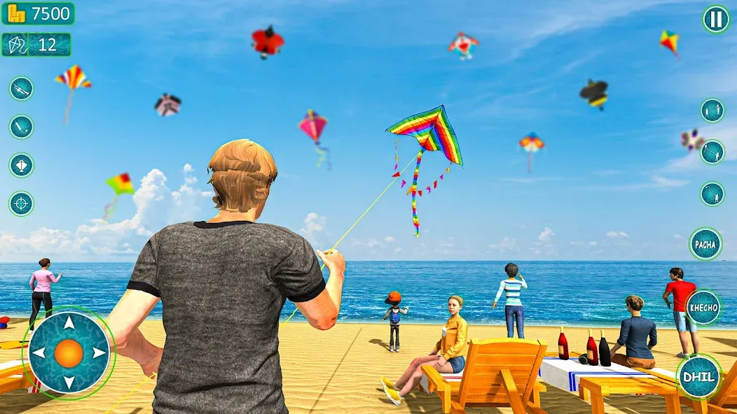 Kite Basant: Kite Flying Games [МОД: Много монет, Открытые уровни и Мега MOD] Screenshot 5