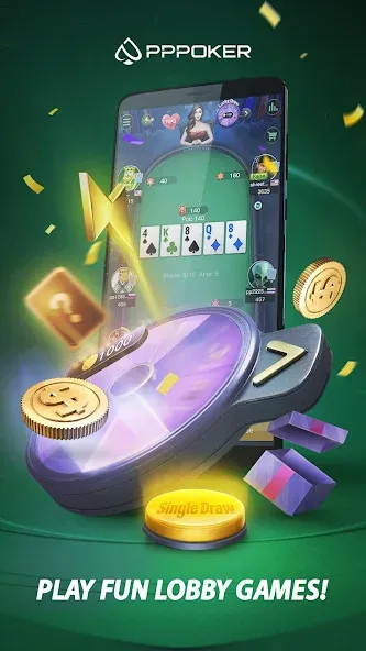 PPPoker-Home Games [МОД: Бесконечные деньги, Монеты и Мега MOD] Screenshot 1