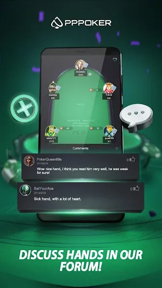 PPPoker-Home Games [МОД: Бесконечные деньги, Монеты и Мега MOD] Screenshot 5