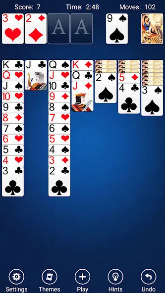 Solitaire [МОД: Деньги, Монеты и Меню MOD] Screenshot 3