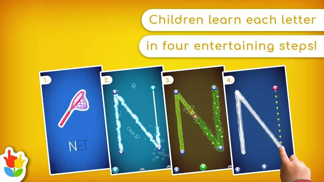LetterSchool - Learn to Write (ЛеттерСкул) [МОД: Бесконечные деньги, Монеты и Мега MOD] Screenshot 1