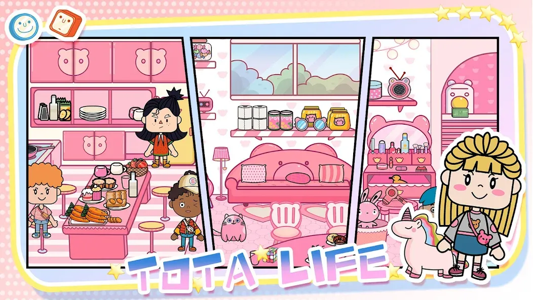 Tota Life: Parent-kid Suite (Тота Лайф) [МОД: Много денег, Монет и Все открыто] Screenshot 2