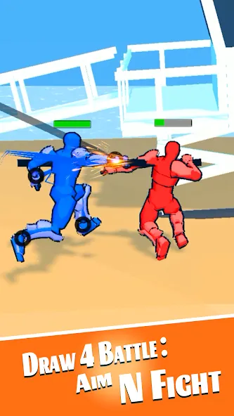 Draw 4 Battle: Aim N Fight (Драв 4 Баттл) [МОД: Все открыто, Дополнительные деньги и Меню MOD] Screenshot 5