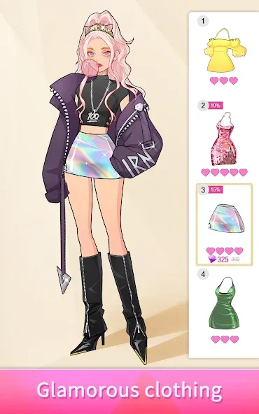 SuitU: Fashion Avatar Dress Up (уитУ) [МОД: Много денег, Монет и Все открыто] Screenshot 4