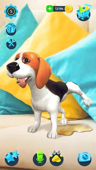 Tamadog - Puppy Pet Dog Games (Тамадог) [МОД: Меню, Бесконечные монеты и Открытые уровни] Screenshot 1