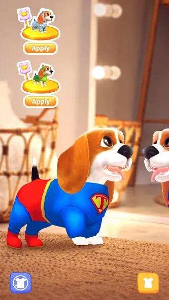 Tamadog - Puppy Pet Dog Games (Тамадог) [МОД: Меню, Бесконечные монеты и Открытые уровни] Screenshot 2