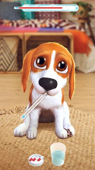 Tamadog - Puppy Pet Dog Games (Тамадог) [МОД: Меню, Бесконечные монеты и Открытые уровни] Screenshot 4