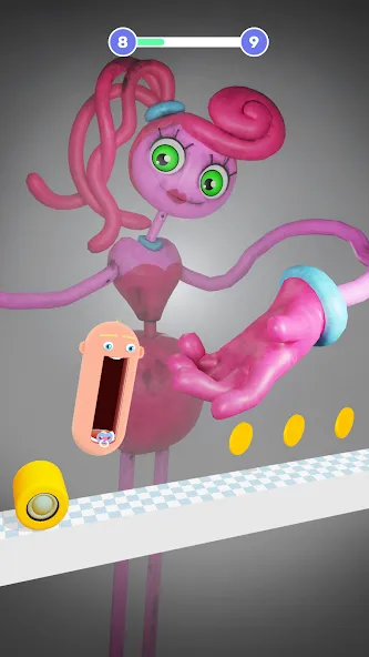 Hopping Heads: Scream & Shout (Хоппинг Хедс) [МОД: Много монет, Открытые уровни и Мега MOD] Screenshot 1