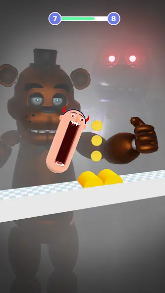 Hopping Heads: Scream & Shout (Хоппинг Хедс) [МОД: Много монет, Открытые уровни и Мега MOD] Screenshot 3