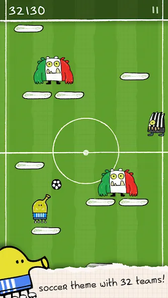 Doodle Jump (Дудл Джамп) [МОД: Много монет, Открытые уровни и Мега MOD] Screenshot 5