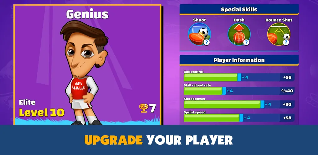 Super Soccer 3v3 (Online) (упер футбол 3 на 3) [МОД: Много монет, Открытые уровни и Мега MOD] Screenshot 5