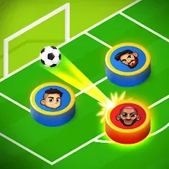 Скачать Super Soccer 3v3 (Online) (упер футбол 3 на 3) [МОД: Много монет, Открытые уровни и Мега MOD] | Взлом Super Soccer 3v3 (Online) на Андроид