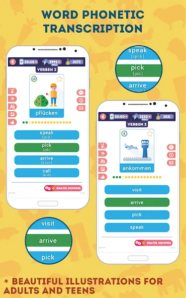 English for Beginners: LinDuo [МОД: Много монет, Открытые уровни и Мега MOD] Screenshot 5