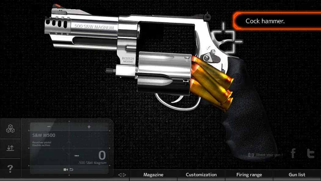 Magnum3.0 Gun Custom Simulator [МОД: Бесконечные деньги, Монеты и Мега MOD] Screenshot 4