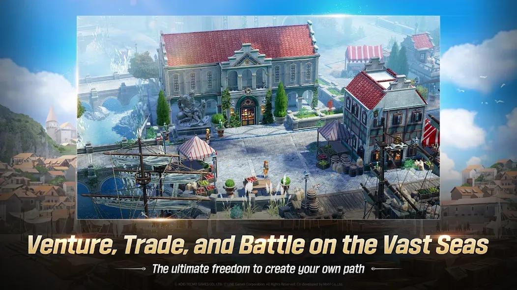 Uncharted Waters Origin (Анчартед Уотерс Ориджин) [МОД: Много денег, Монет и Все открыто] Screenshot 3