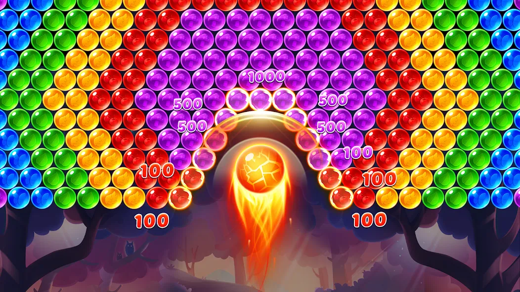 Bubble Shooter Genies [МОД: Деньги, Монеты и Меню MOD] Screenshot 1