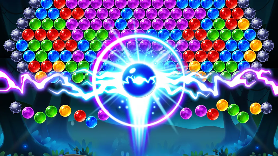 Bubble Shooter Genies [МОД: Деньги, Монеты и Меню MOD] Screenshot 2