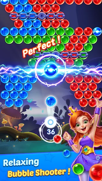 Bubble Shooter Genies [МОД: Деньги, Монеты и Меню MOD] Screenshot 4