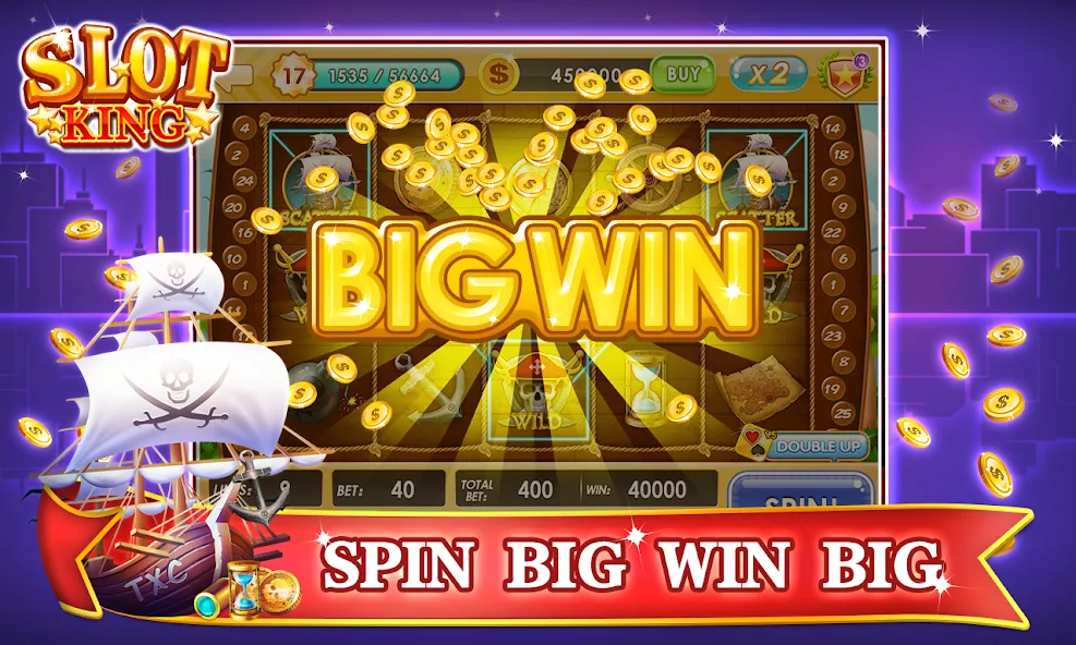 Slots Machines - Vegas Casino [МОД: Много денег, Монет и Все открыто] Screenshot 2