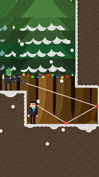 Mr Bullet - Spy Puzzles [МОД: Меню, Бесконечные монеты и Открытые уровни] Screenshot 2