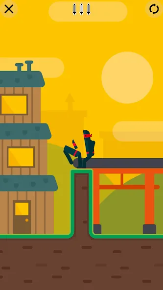 Mr Ninja - Slicey Puzzles (Мистер Ниндзя) [МОД: Деньги, Монеты и Меню MOD] Screenshot 5