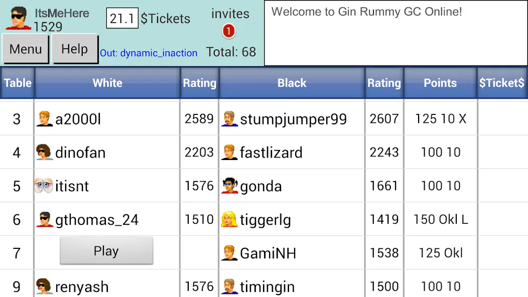 Gin Rummy GC Online (Джин Рамми Онлайн) [МОД: Меню, Бесконечные монеты и Открытые уровни] Screenshot 2