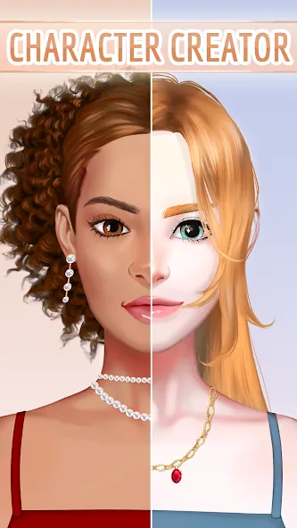 Avatar Character: Girl Creator [МОД: Меню, Бесконечные монеты и Открытые уровни] Screenshot 2