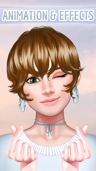 Avatar Character: Girl Creator [МОД: Меню, Бесконечные монеты и Открытые уровни] Screenshot 4
