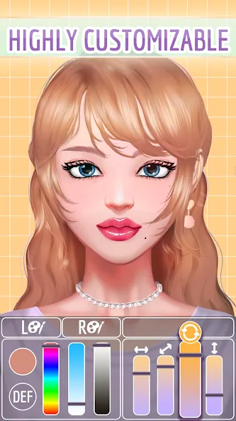 Avatar Character: Girl Creator [МОД: Меню, Бесконечные монеты и Открытые уровни] Screenshot 5