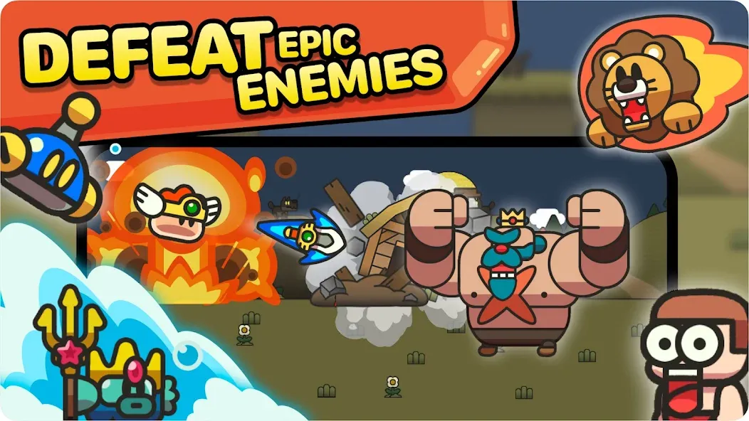 Legend of Slime: Idle RPG War (Легенда о слизи) [МОД: Все открыто, Дополнительные деньги и Меню MOD] Screenshot 3
