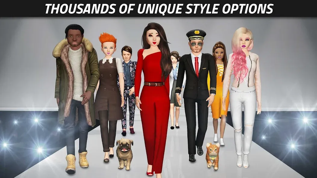 Avakin Life - 3D Virtual World (Авакин Лайф) [МОД: Много денег, Монет и Все открыто] Screenshot 5