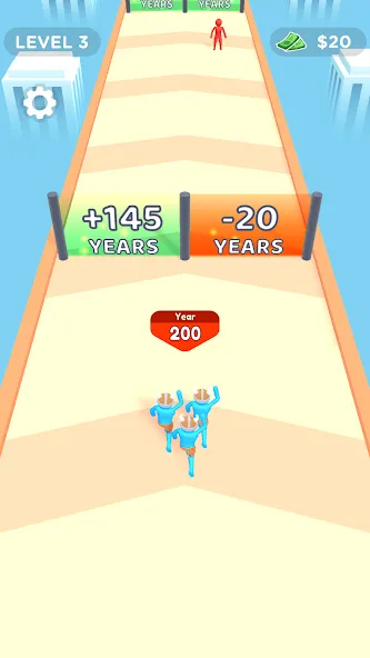 Crowd Evolution! [МОД: Все открыто, Дополнительные деньги и Меню MOD] Screenshot 1